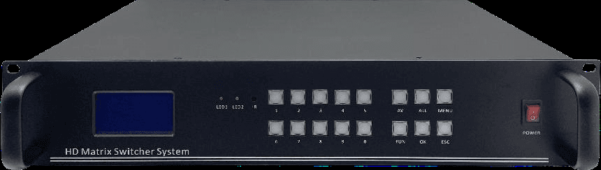 16x16 hardware photo — MATRIX-p14-i25