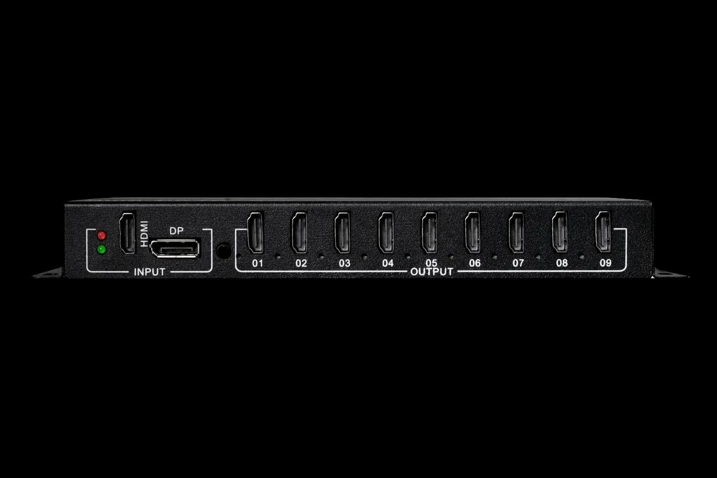 VEXWALL M09 9-Port Ultra-HD Multi-Screen Controller — front view